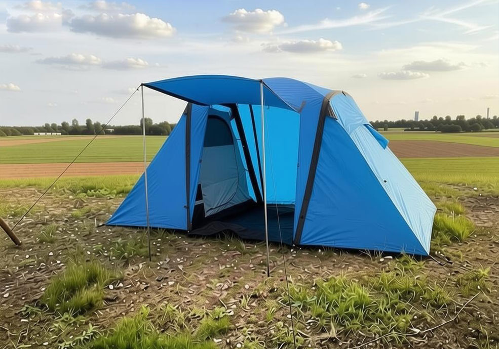4 orang Khemah Kembung Pop-Up Kalis Air